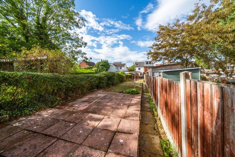 Rear garden