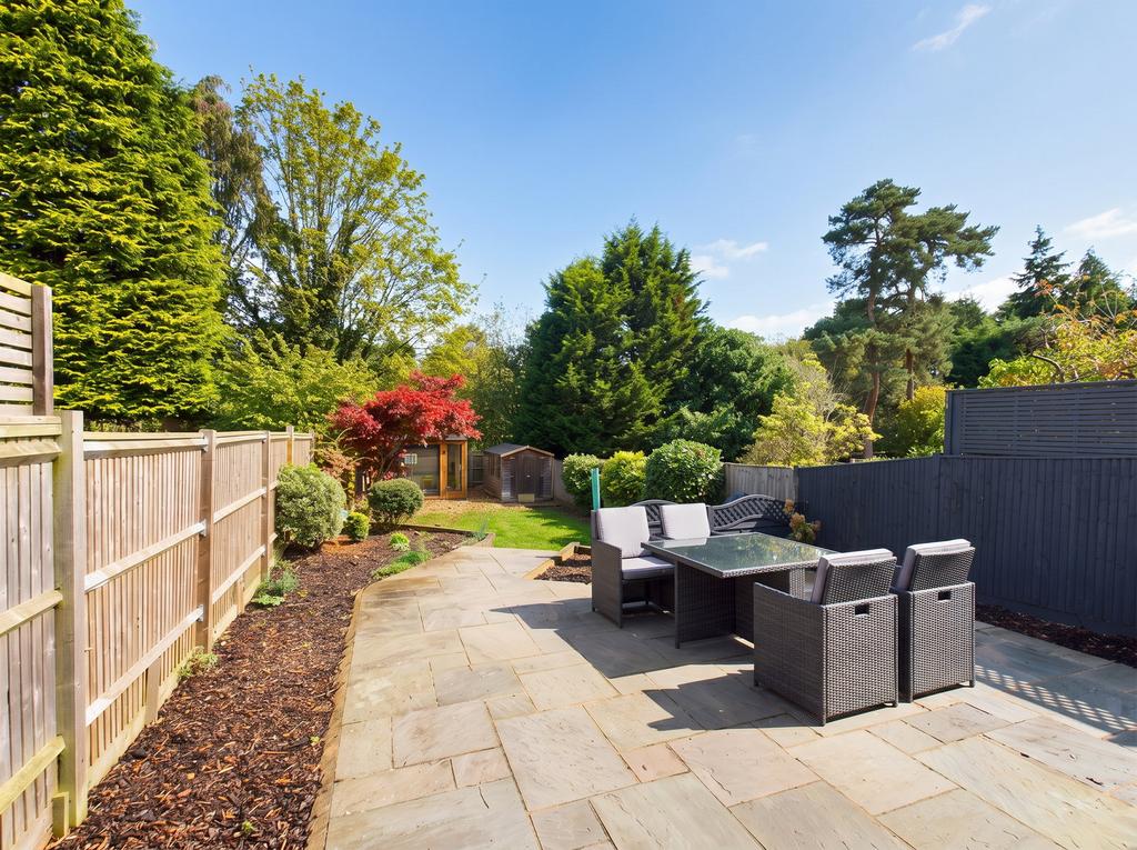 Patio view, garden