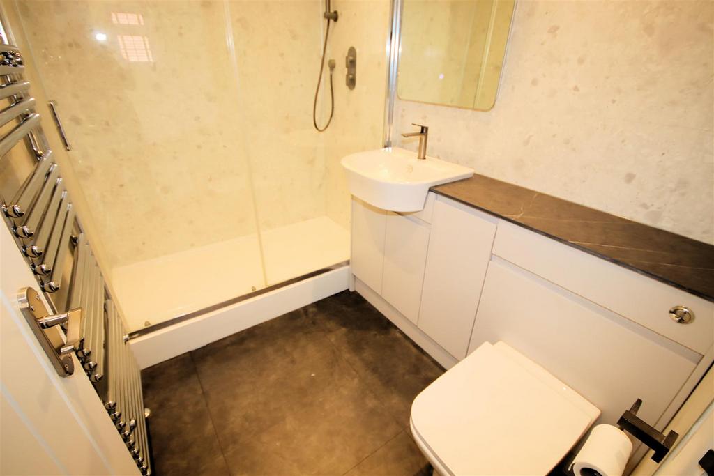 View of Family Shower Room