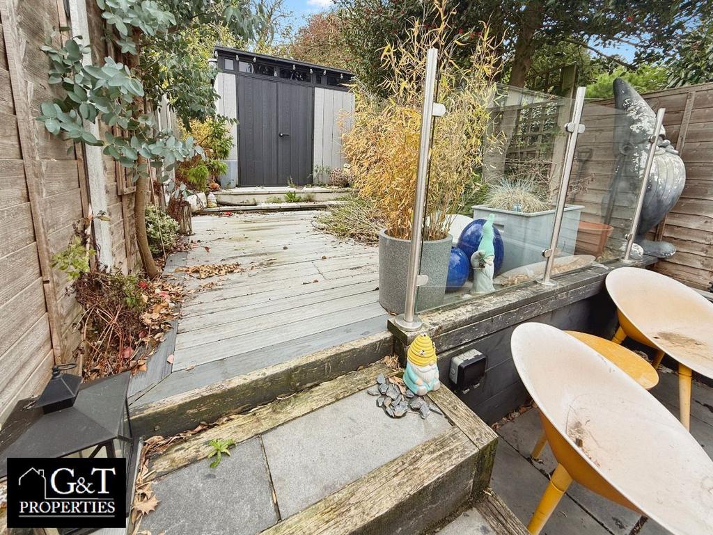 Rear garden