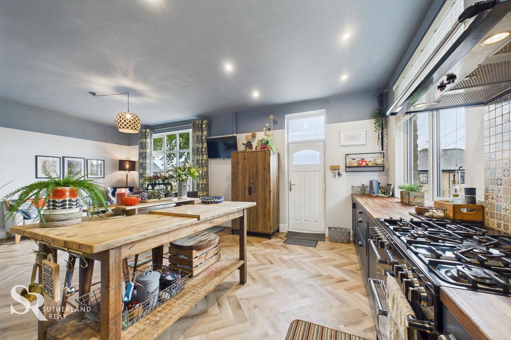Open-Plan Kitchen/Dining/Living Area