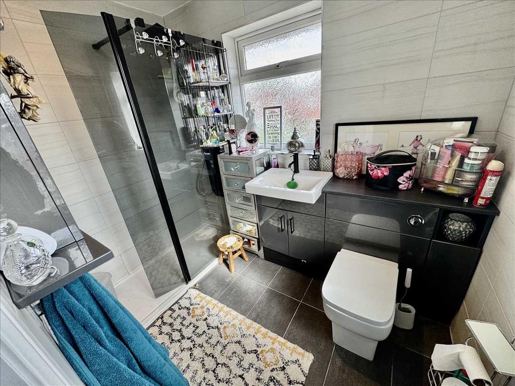 Refitted shower room