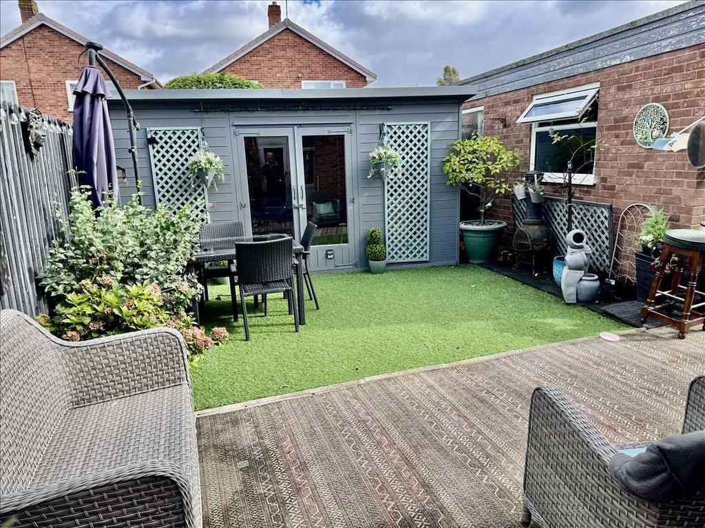 Rear garden