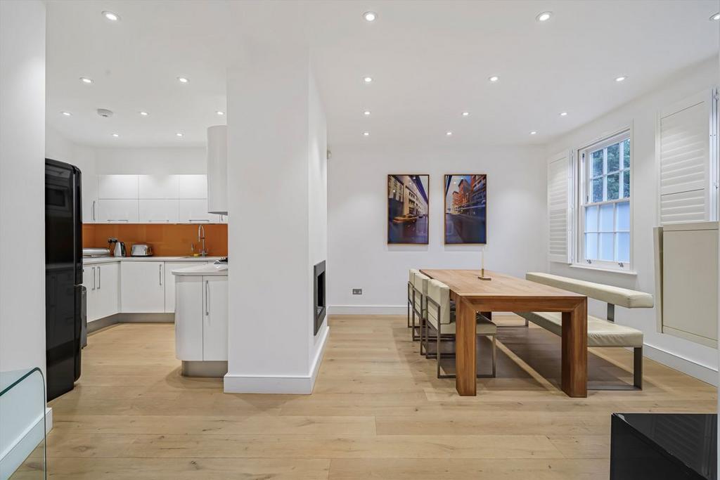 Open-plan living area