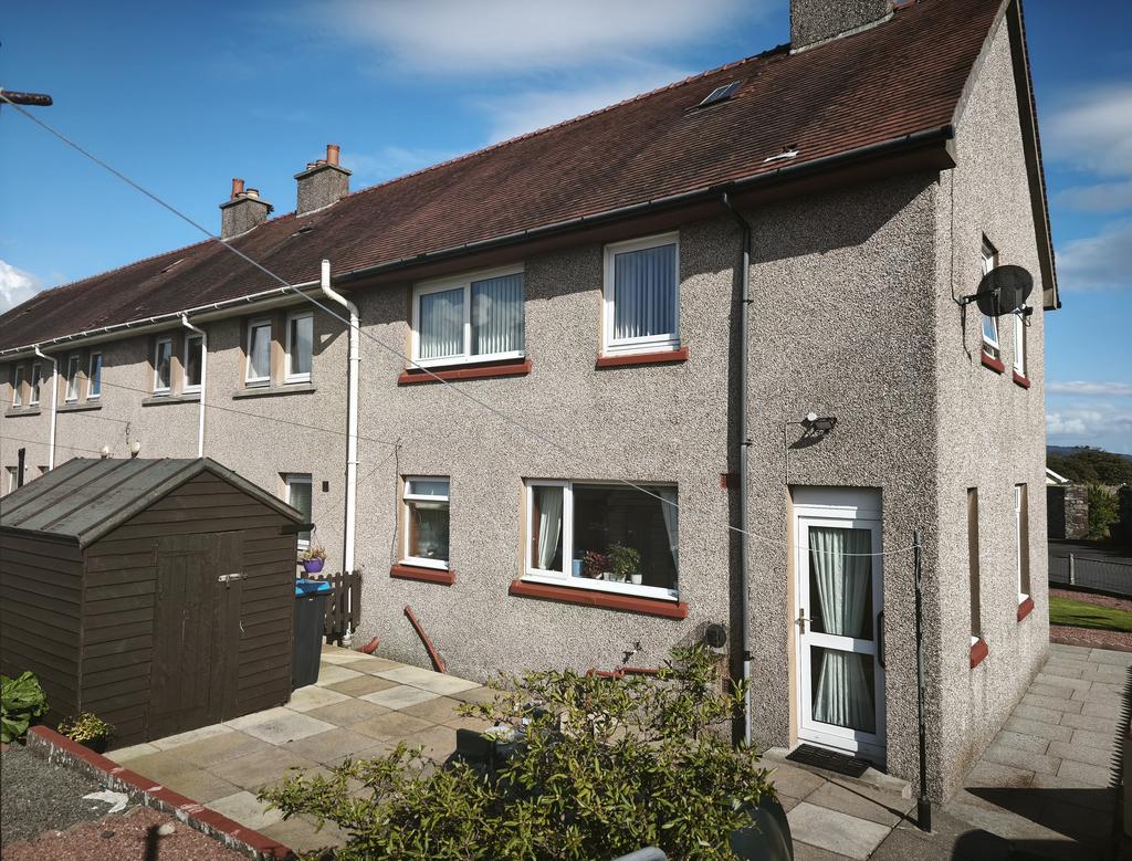 Rear of property
