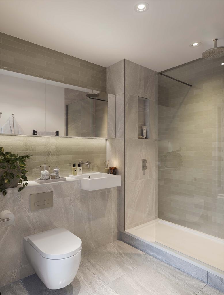 Pecan Bathroom