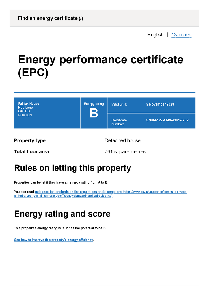 Energy performance c
