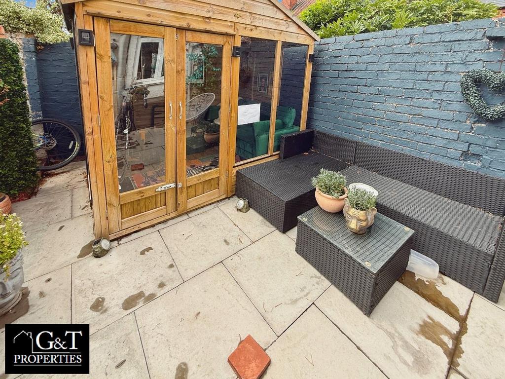 Rear garden
