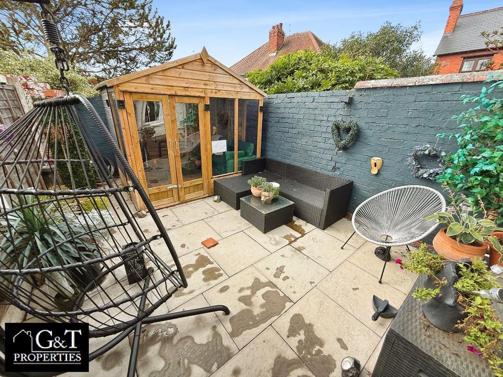 Rear garden