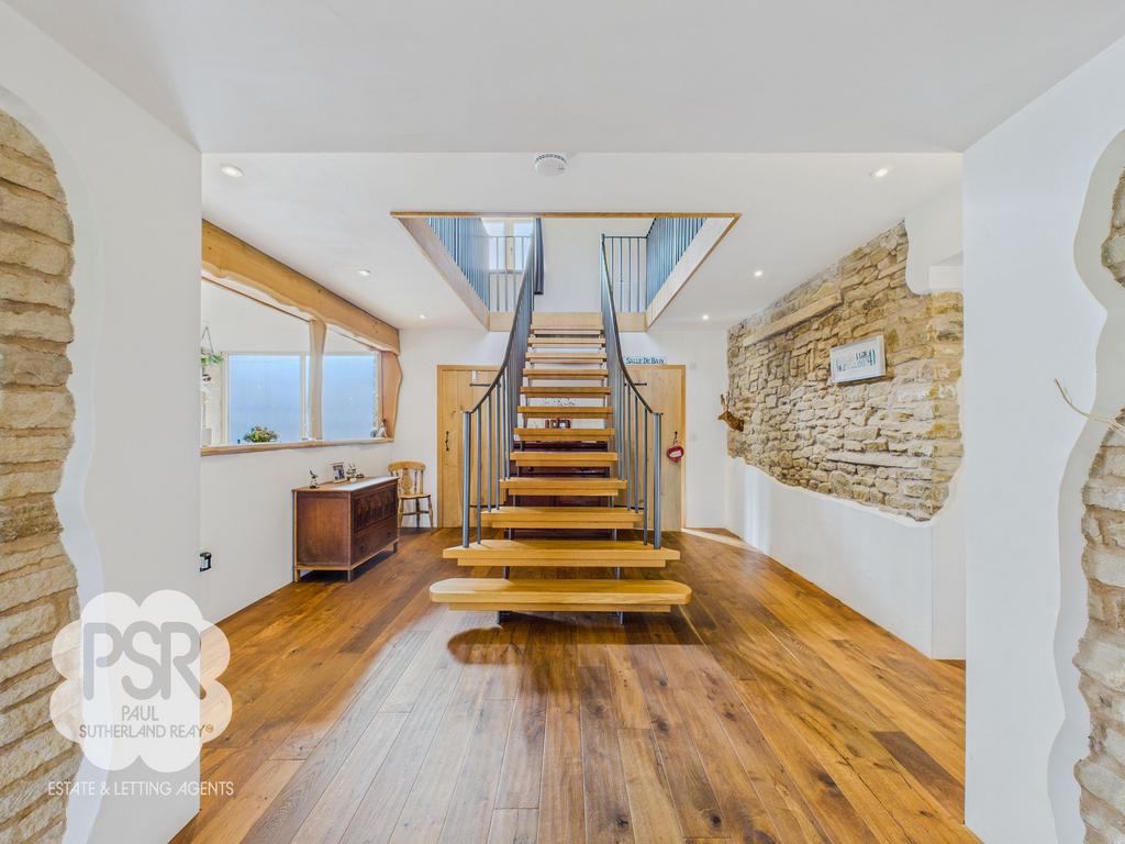 Beautiful Central Staircase