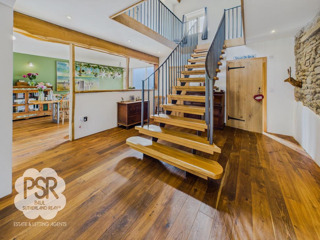 Beautiful Central Staircase