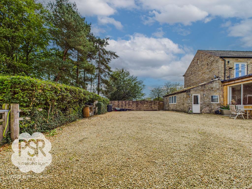 Driveway Parking Area for Several Vehicles