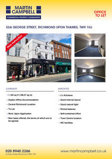 Office to rent, 53-53A George St Richmond TW9 1HJ