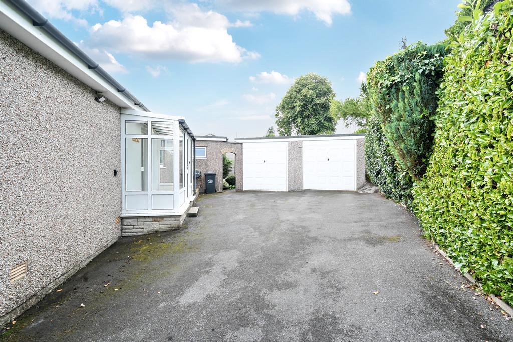 Double Garage and Driveway