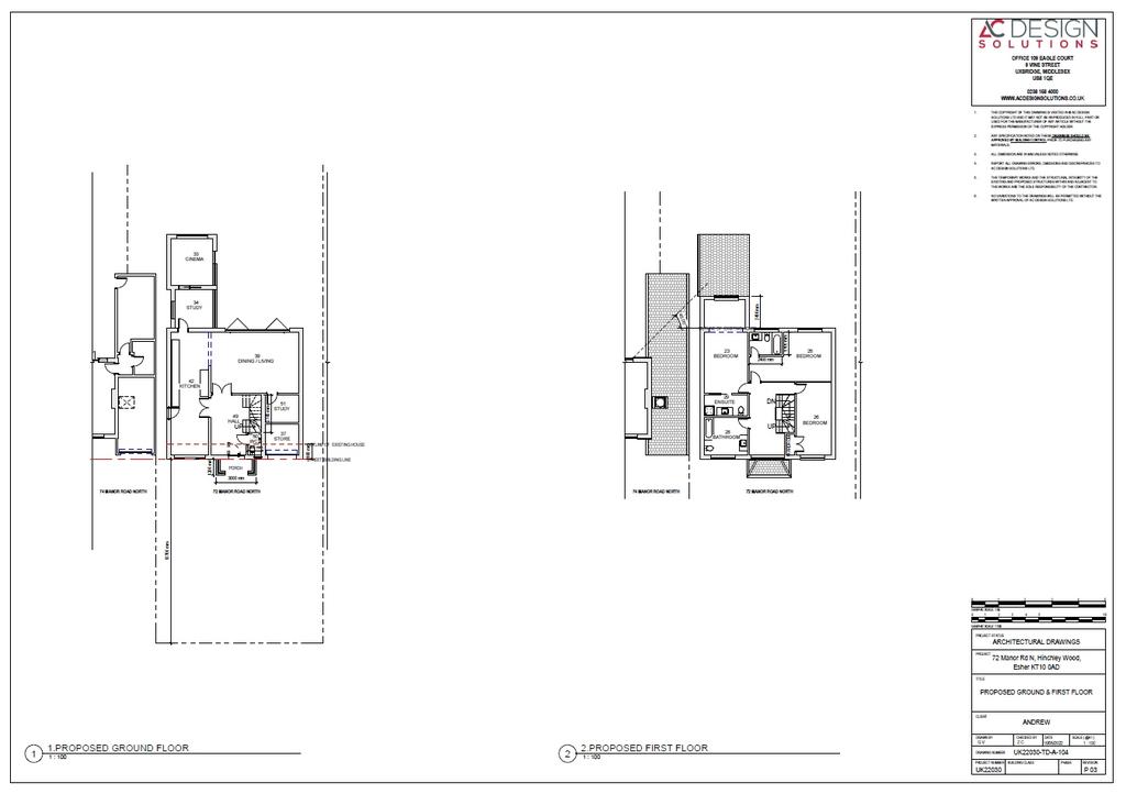 Ground and 1st Floor