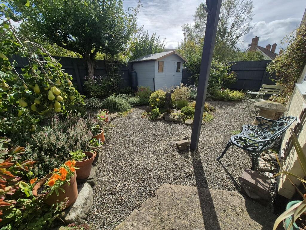 Rear garden