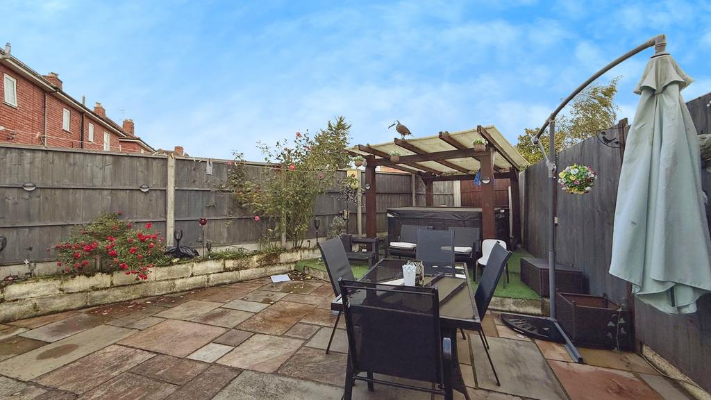 Rear garden