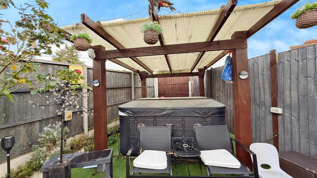 Rear garden