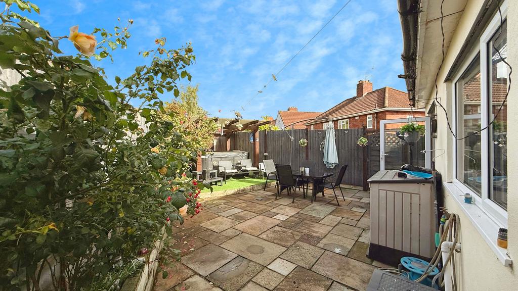 Rear garden