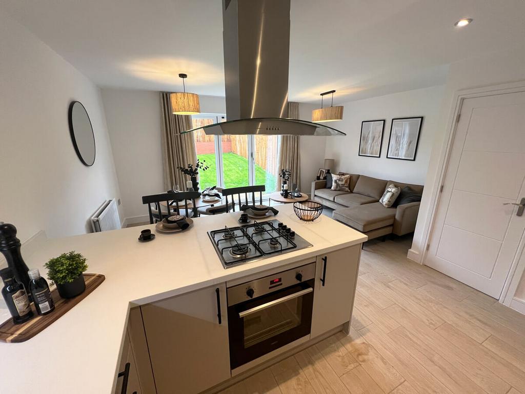 Example Kitchen/Dining/Family Area