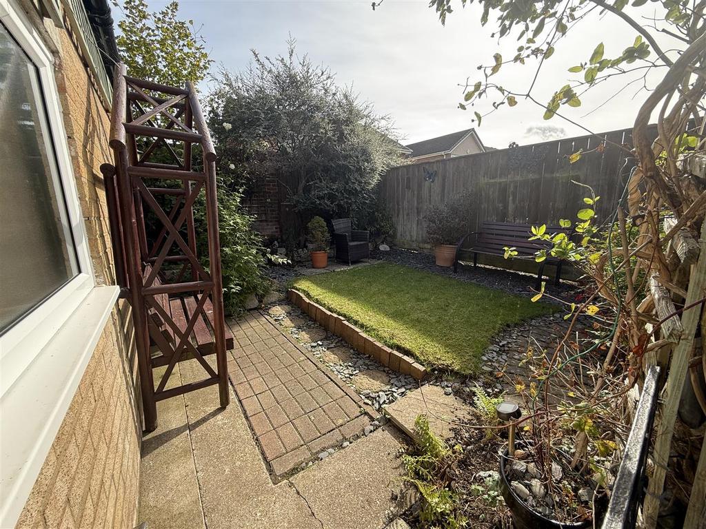 Rear garden