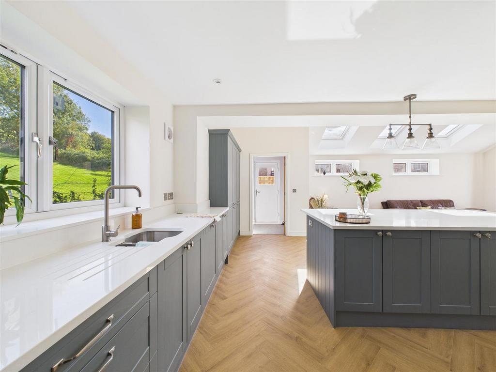Open plan living kitchen