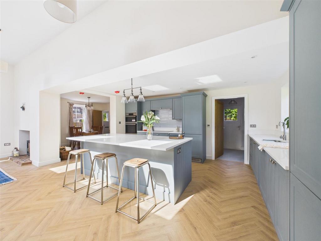 Open plan living kitchen