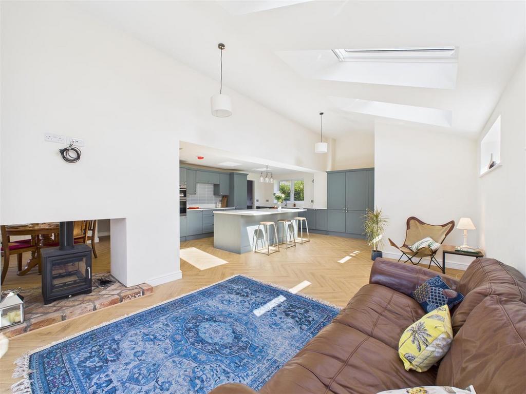 Open plan living kitchen