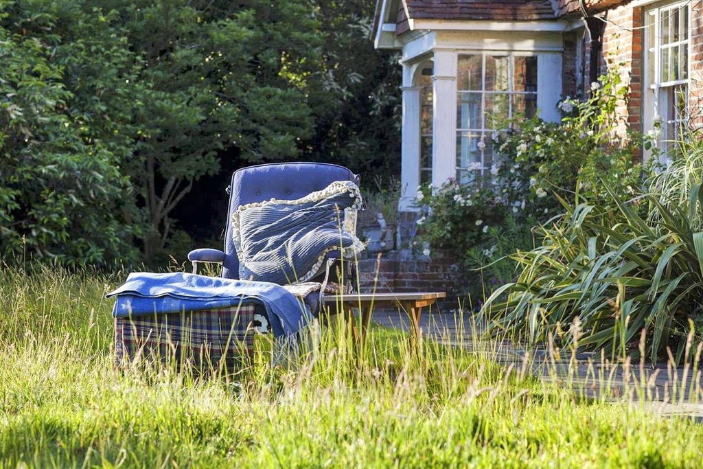Rear View Of Garden