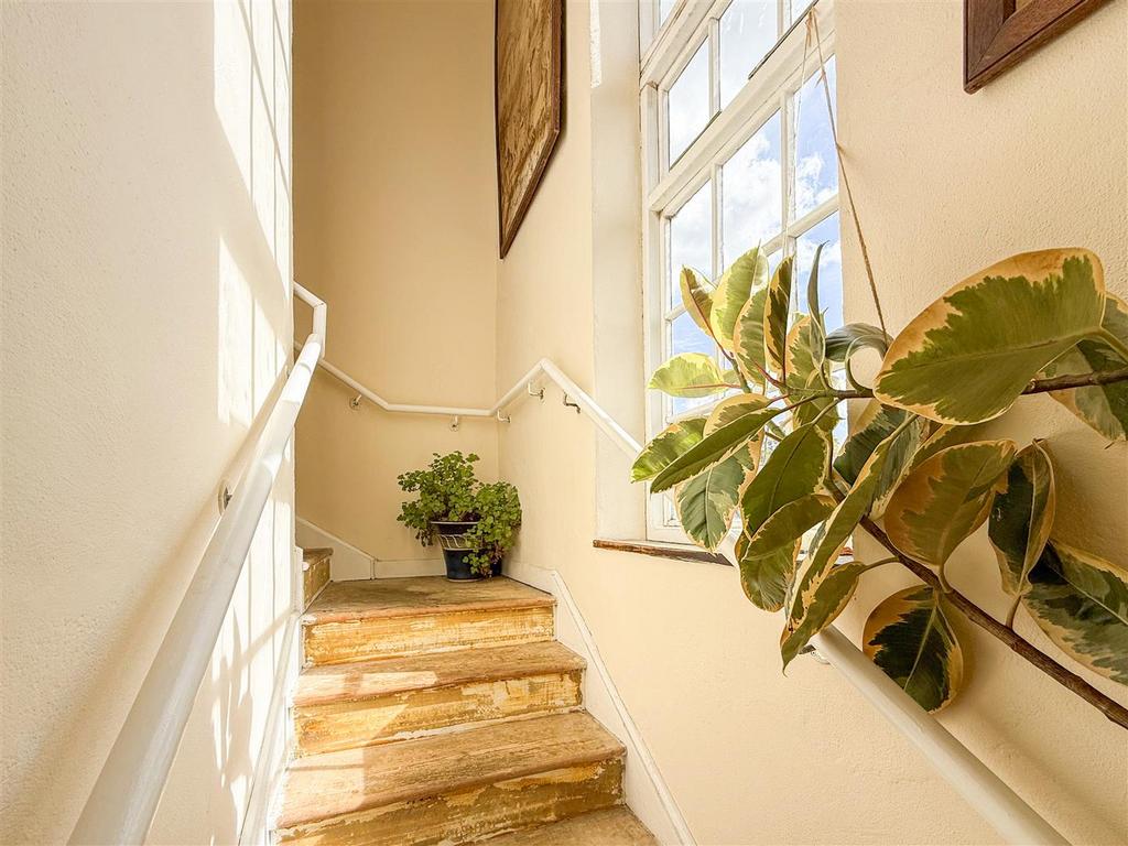 Rear stairs
