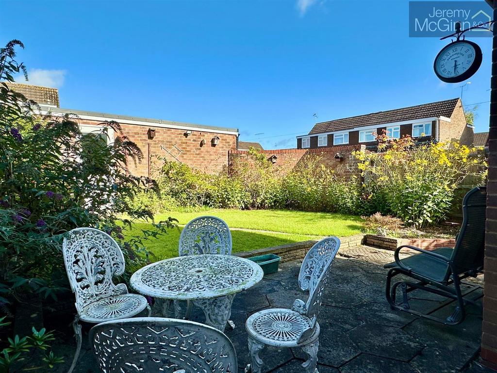 Rear garden