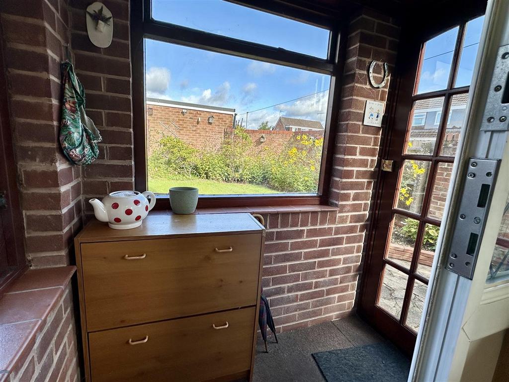 Rear porch