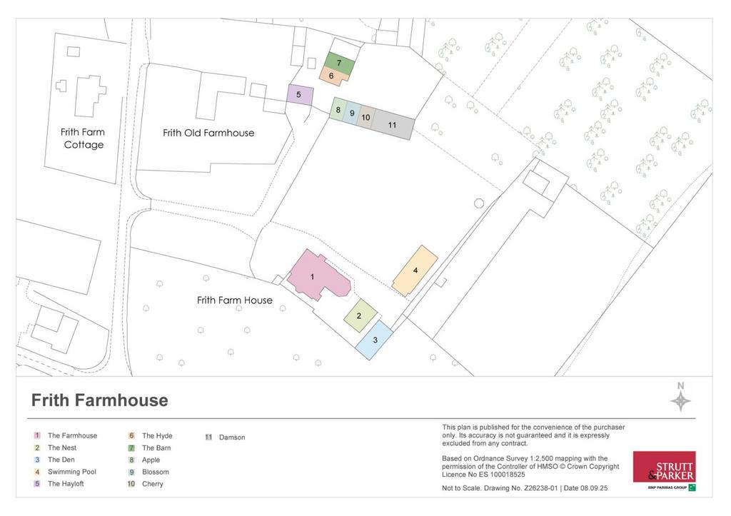Site Plan W/ Key