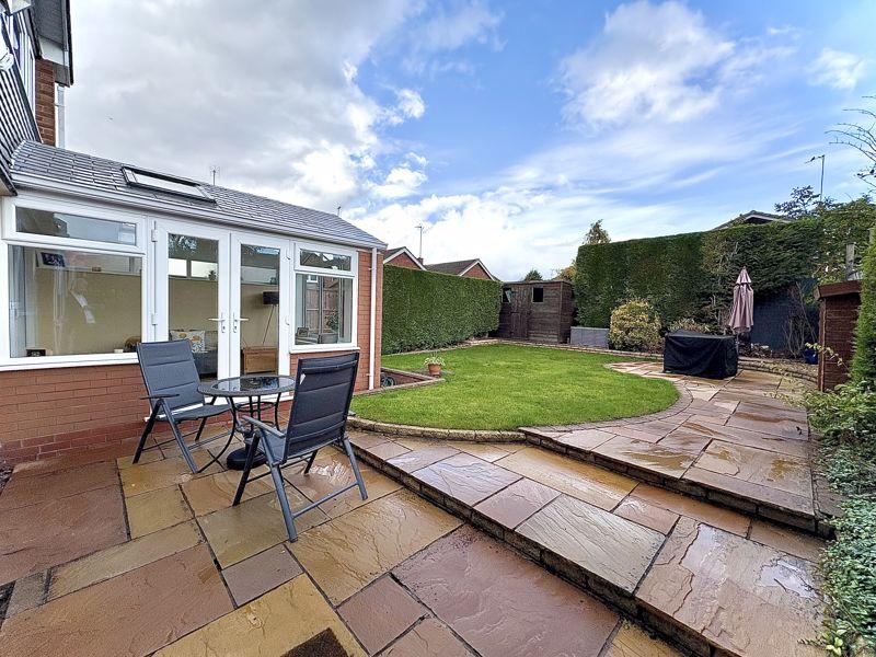 Rear garden