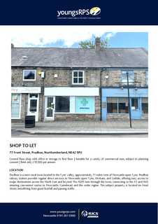Office to rent, 77 Front St Prudhoe NE42 5PU