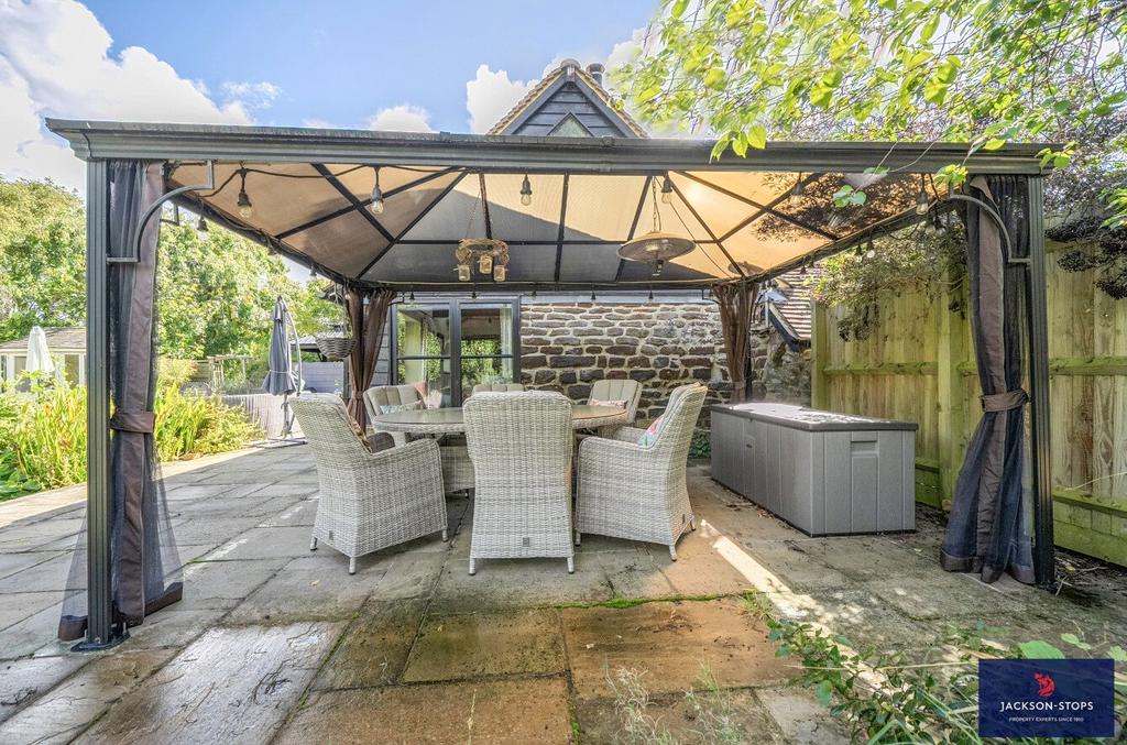 Covered Dining Area