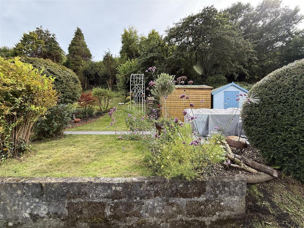 Summer house and store shed