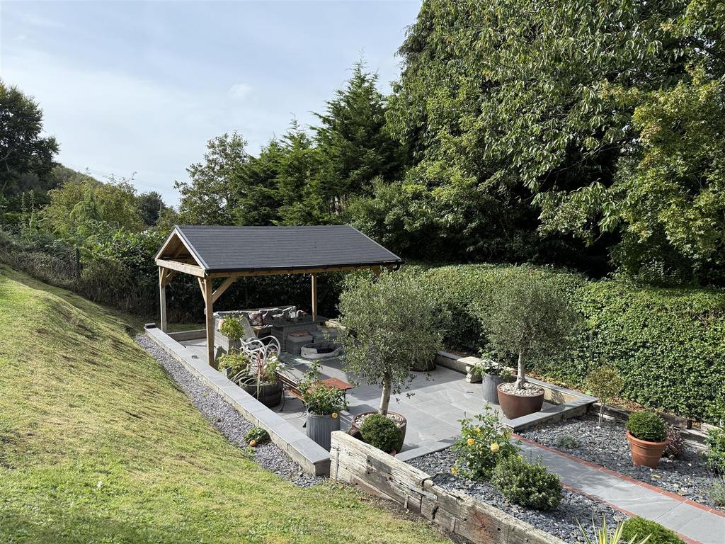 Lower patio