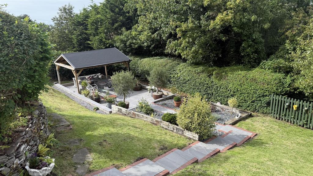 Lower patio