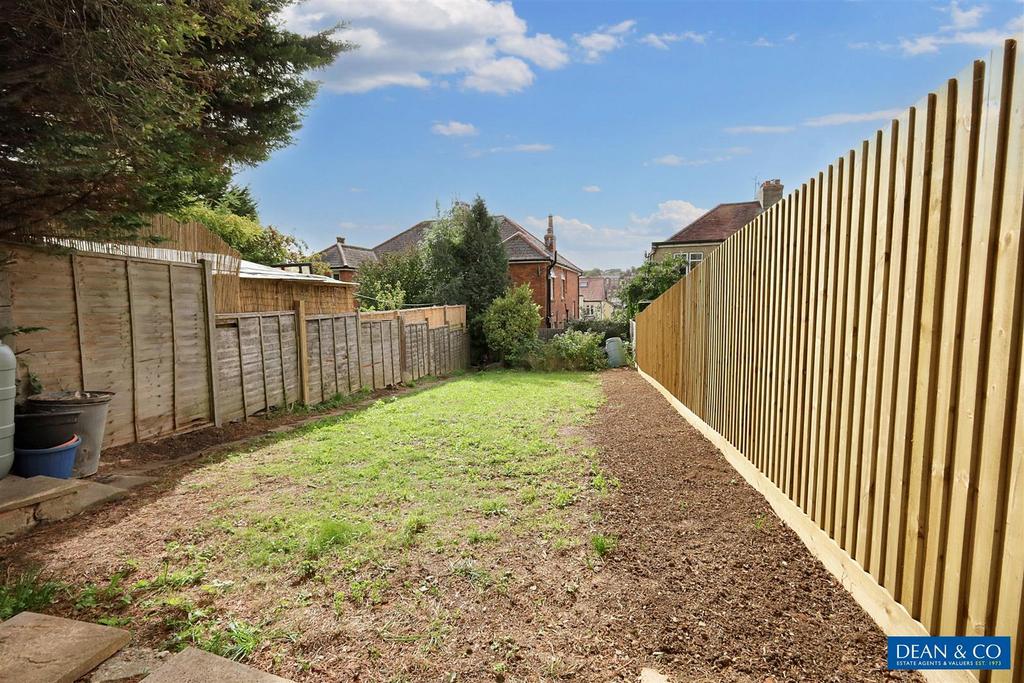 Rear garden