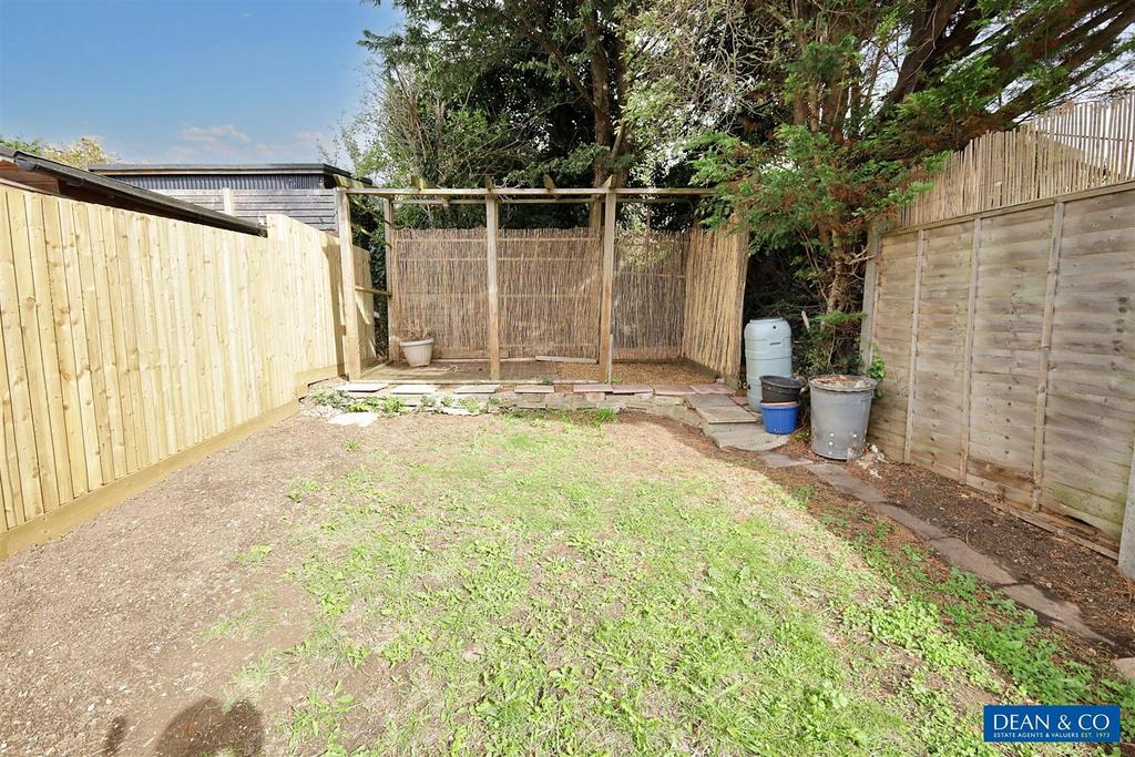 Rear garden