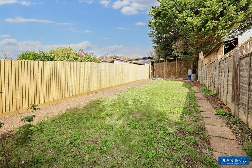 Rear garden