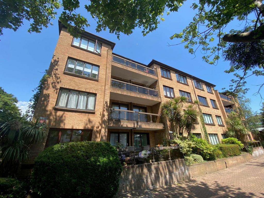 Apartment building facade, block of apartments