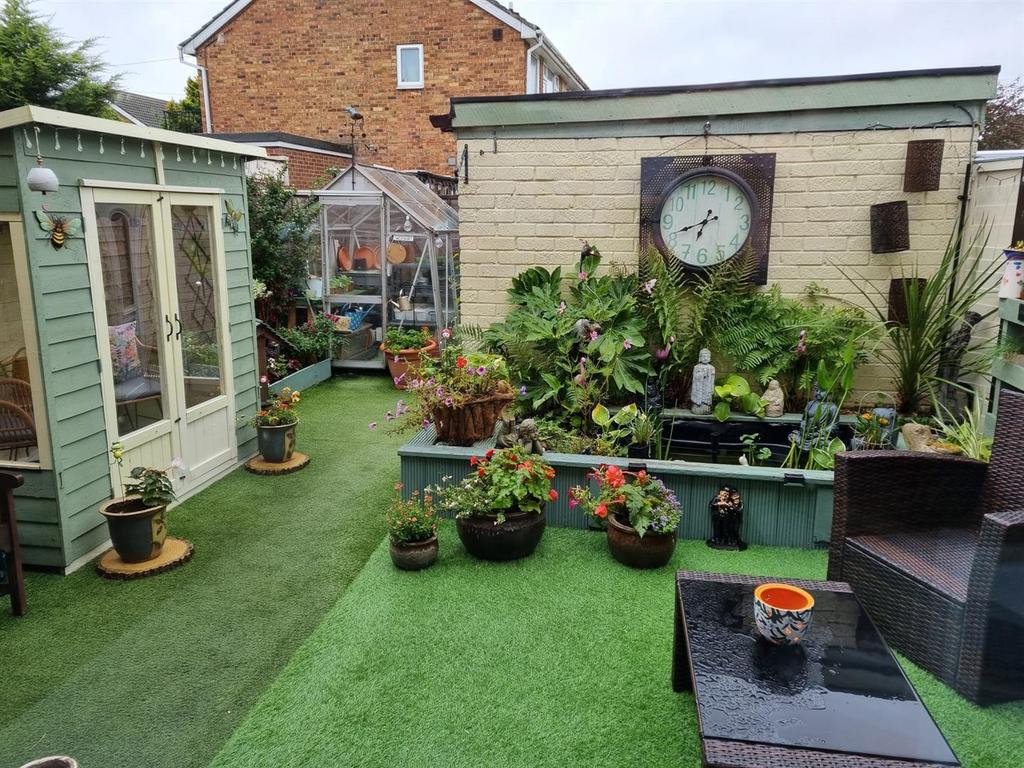 Back Garden and Garage