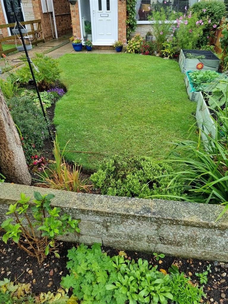 Front Garden and side gate