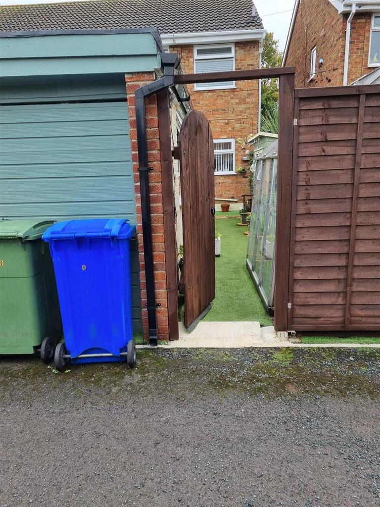 Back Garden and Garage