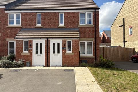 2 bedroom semi-detached house to rent, Menzel Road, Weldon Park, Corby, NN17