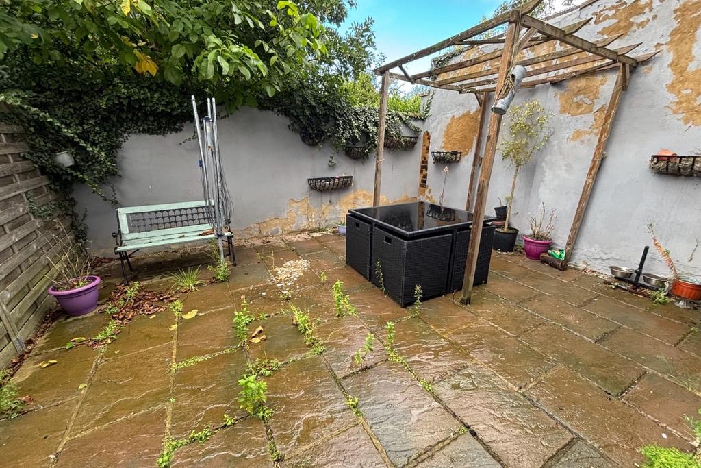 Rear garden