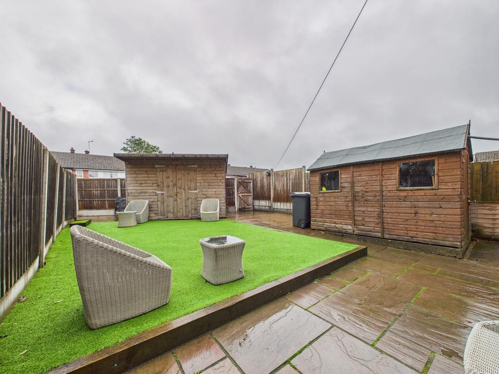 Rear garden