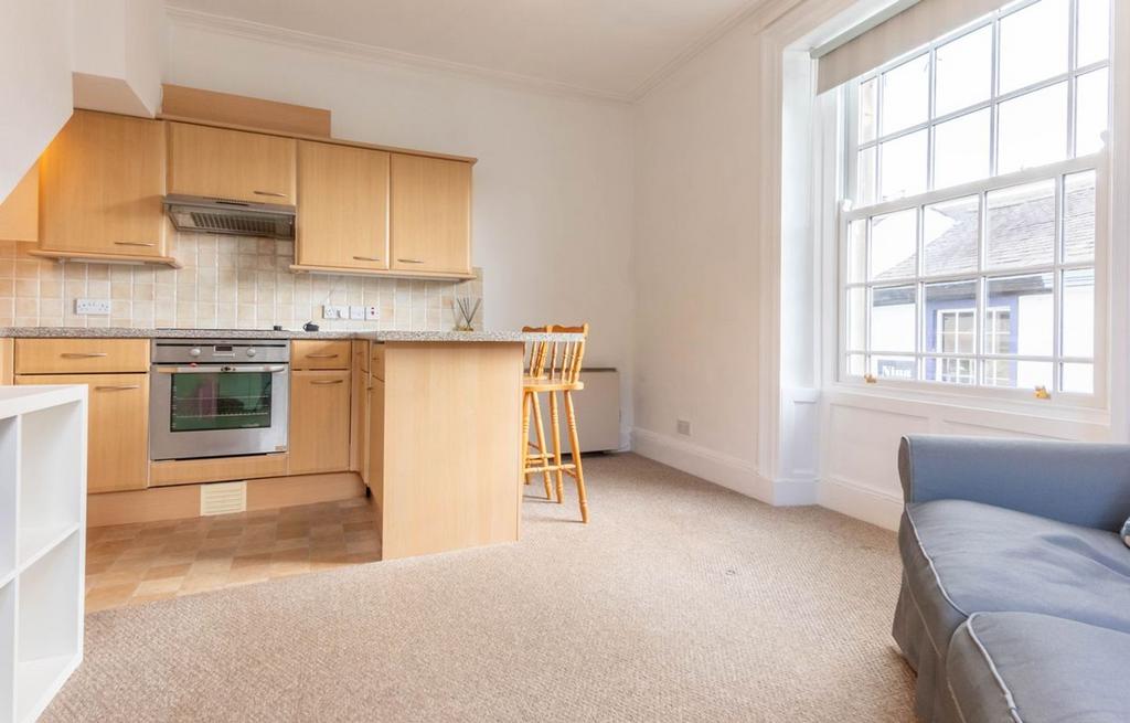 Open plan living area